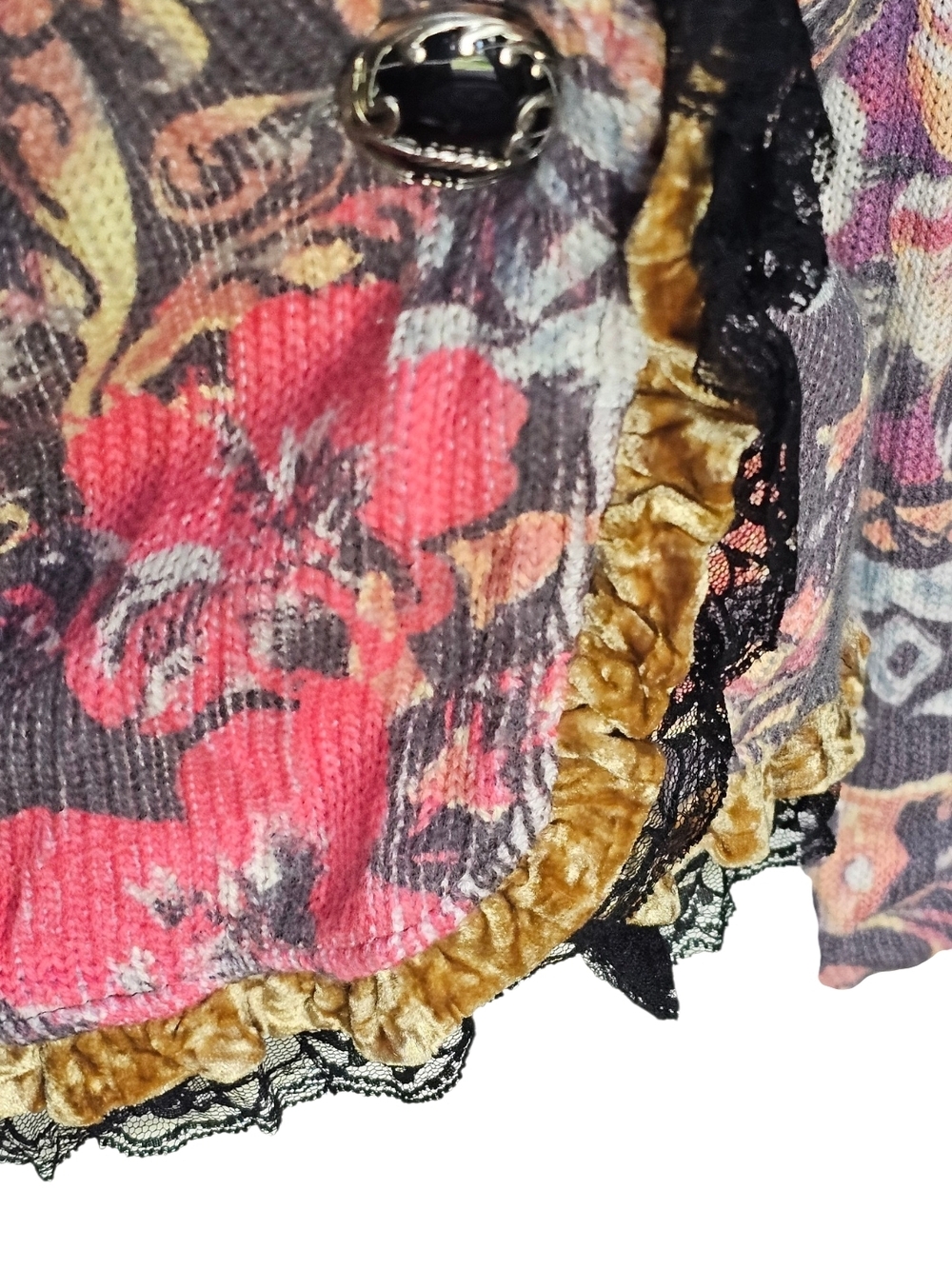 Vintage Alberto Makali Knit Lace Blazer Jacket - Picture 7 of 7
